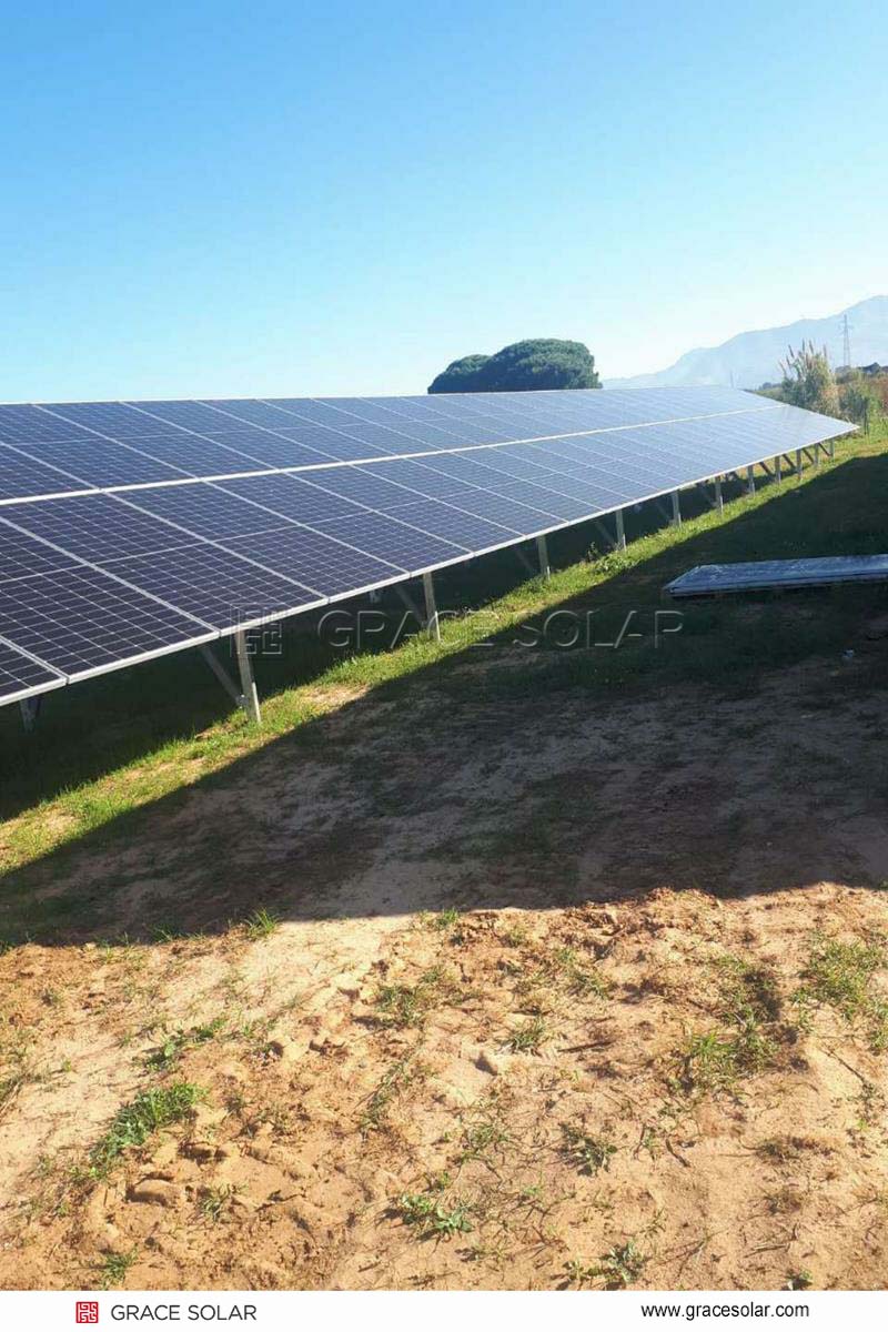 碳钢地面光伏支架