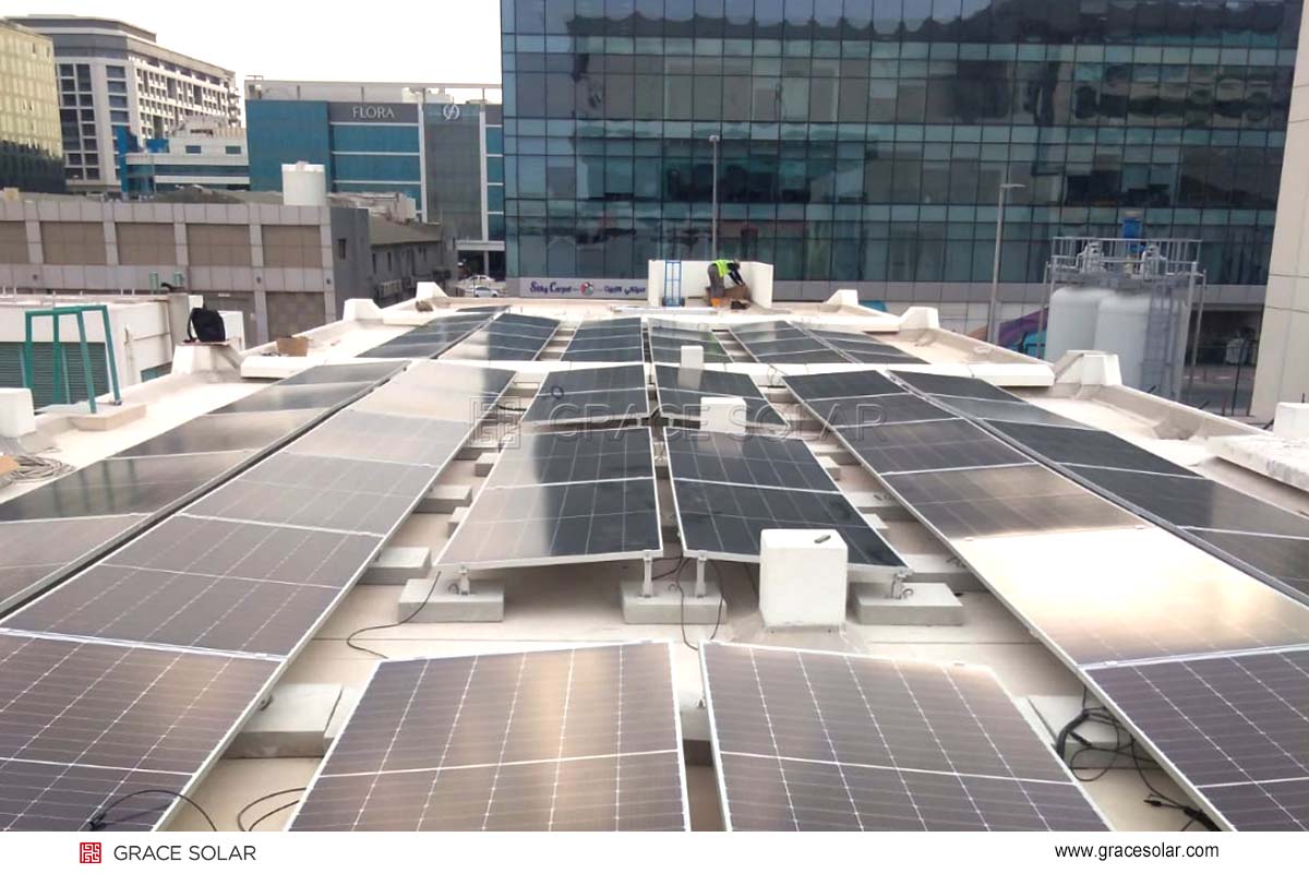 平屋顶支架系统