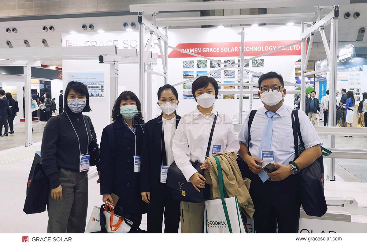 光伏展会现场